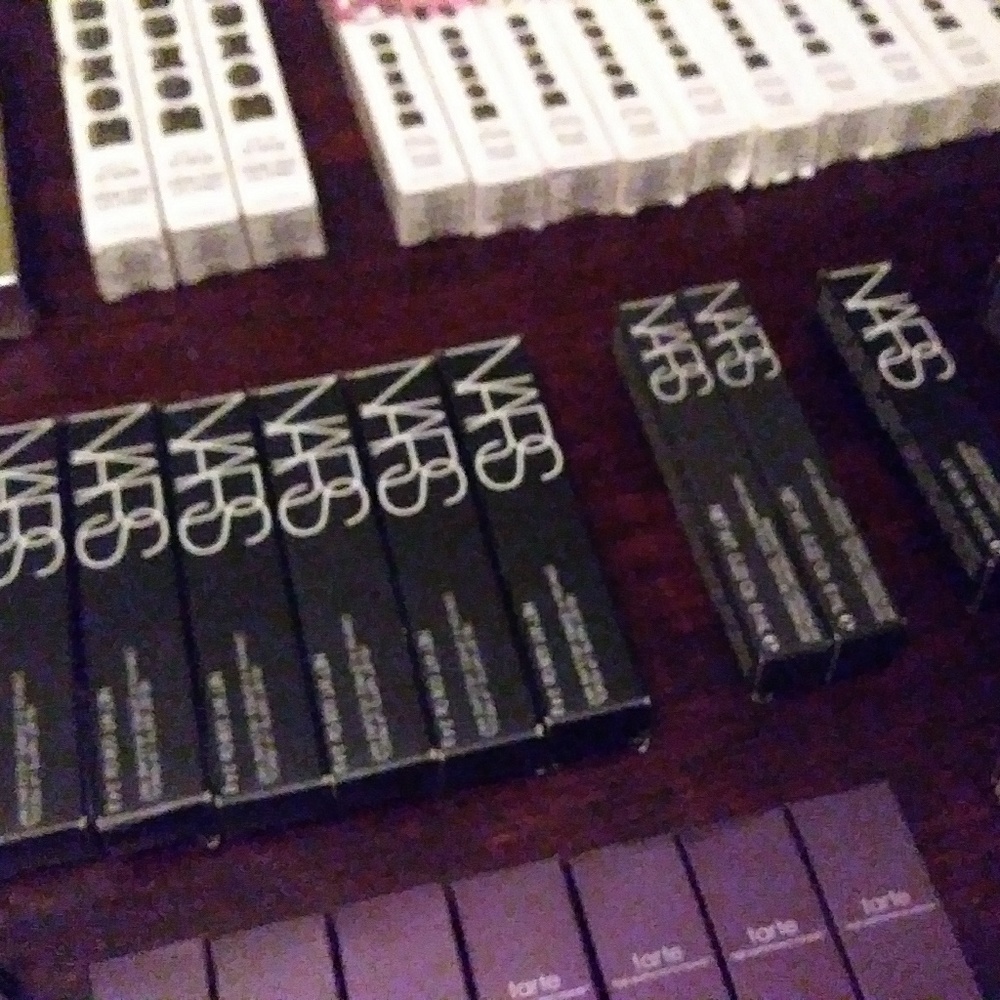 Lots of makeup